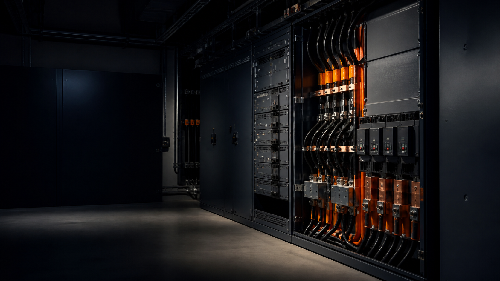 Moderne elektrische verdeelinstallatie